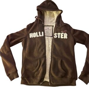 Vintage Y2K Hollister fur lined Jacket